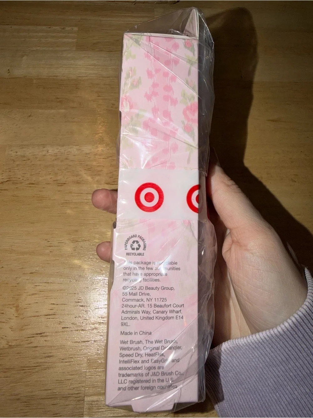 LoveShackFancy x Target – WetBrush Blooming Heirloom Mini OG Detangler